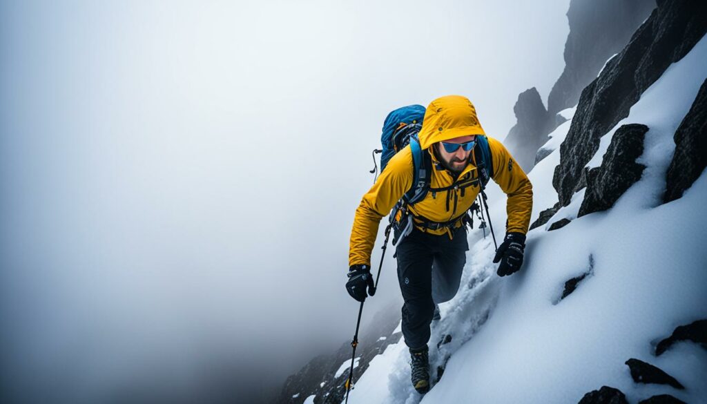Bergsteiger-Herausforderungen in den Deutschen Alpen